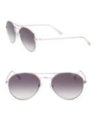 Tom Ford Eyewear 55mm Ace Aviator Sunglasses