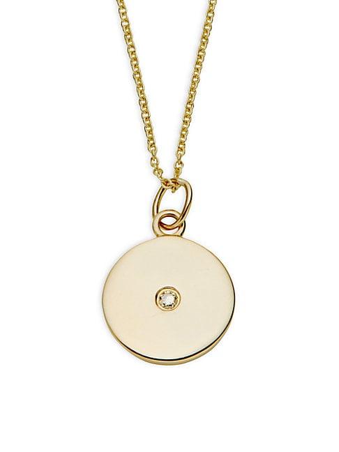 Sydney Evan 14k Yellow Gold & Diamond Pendant Necklace