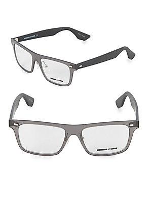Mcq Alexander Mcqueen 53mm Square Optical Glasses