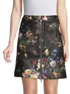 Adam Lippes Printed A-line Skirt