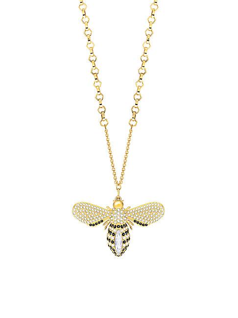 Lisabel Swarovski Crystal Bee Pendant Necklace