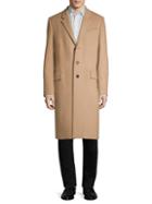 Helmut Lang Three-button Wool & Cashmere Coat