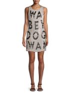 Beau Souci Graphic Sequined Dress