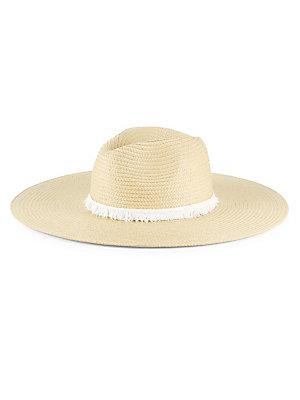 Saks Fifth Avenue Wide-brim Paper Sun Hat