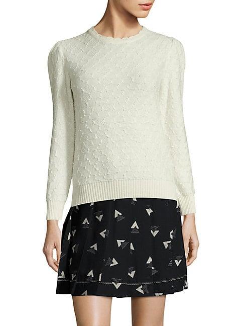 Marc Jacobs Crewneck Textured Sweater