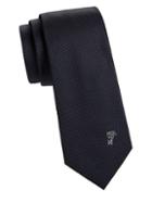 Versace Collection Textured Dotted Silk Tie