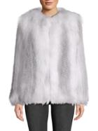 Peri Luxe Arctic Fox Fur Jacket