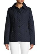 Michael Michael Kors Logo Quilted Jacket