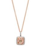 Effy Rose & White Gold Gemstone & Diamond Square Necklace