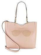 Karl Lagerfeld Reversible Crossbody Faux Leather Tote