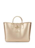 Longchamp Small Roseau Leather Tote