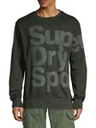 Superdry Logo Cotton Blend Sweatshirt