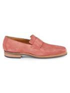 Corthay Bel Air Suede Penny Loafers