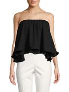 Renvy Ruffled Strapless Top