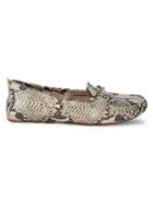 Sam Edelman Falto Embossed-snakeskin Leather Loafers