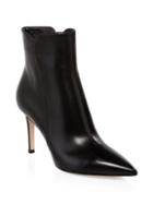 Gianvito Rossi Pointy Leather Booties