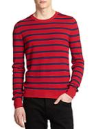 Burberry Midland Striped Silk Sweater