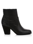 Frye Essa Western Leather Ankle Boots