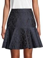 Dolce & Gabbana Brocade Flounce Skirt
