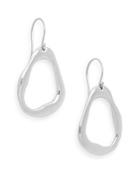 Adriana Orsini Sterling Silver Sculpted Teardrop Earrings