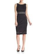 Karl Lagerfeld Cutout Sheath Dress