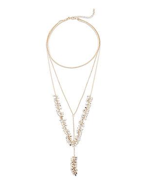 Punch Layered Y-necklace