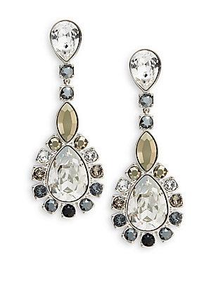 Swarovski Valeska Crystal Studded Drop Earrings