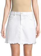7 For All Mankind A-line Mini Skirt