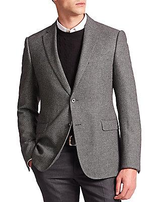 Giorgio Armani Dot Wool-blend Sportcoat