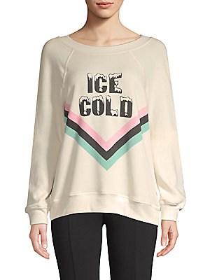 Wildfox Ice Cold Graphic Sweatshirt