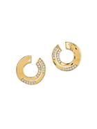 Ippolita Senso 18k Yellow Gold & Pav&eacute; Diamond Earrings