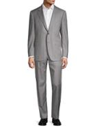 Canali Patterned Wool Suit