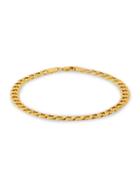 Saks Fifth Avenue Made In Italy 14k Yellow Gold Curb Chain Bracelet