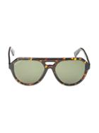 Dsquared2 58mm Aviator Sunglasses