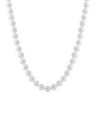 Masako 8-9mm White Pearl And 14k Yellow Gold Necklace