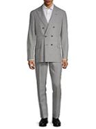 Brunello Cucinelli Check Double-breasted Suit