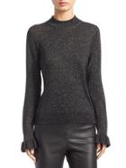 Saks Fifth Avenue Wool-blend Mockneck Sweater