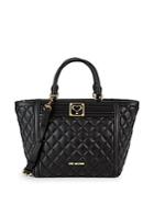 Love Moschino Diamnd Quilted Tote Bag