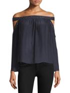 Ramy Brook Kendra Off-the-shoulder Blouse