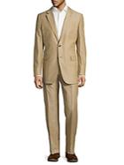Faconnable Textured Notch-lapel Suit