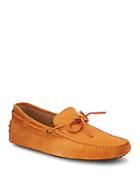 Tod's Tie-up Suede Loafers