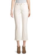 Eileen Fisher Stretch Crop Flare Jeans