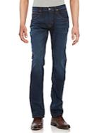 Hudson Byron Washed Straight-fit Jeans