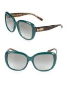 Coach 57mm Square Sunglasses