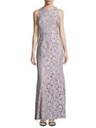Js Collections Lace Overlay Sleeveless Dress