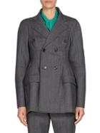 Balenciaga Checker Wool-blend Jacket