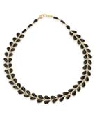 Ippolita Polished Rock Candy 18k Yellow Gold & Onyx Laurel Necklace