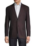 Emporio Armani G-line Fit Textured Stretch Sportcoat