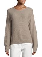 Vince Textured Cotton Pullover