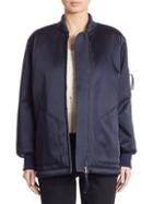 T By Alexander Wang Oversize Bomber Jacket